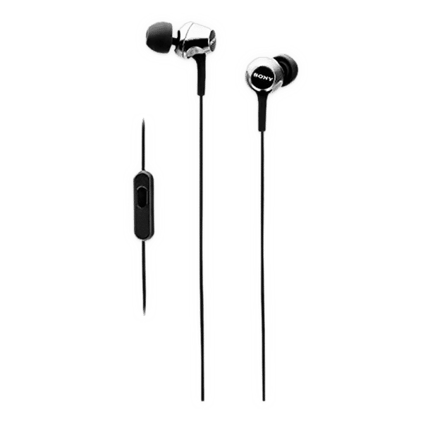 Buy SONY MDR-EX255APBQIN Wired Earphone with Mic (In Ear, Black